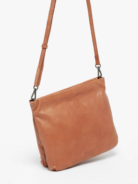 Sac Bandoulière Smart Cuir Basilic pepper Marron smart BSMA09 vue secondaire 2