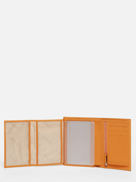 Portefeuille Marina Cuir Katana Jaune marina 753019 vue secondaire 2