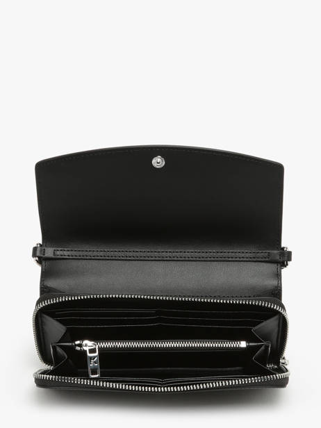 Sac Bandoulière K/circle Cuir Karl lagerfeld Noir k circle 241W3219 vue secondaire 3