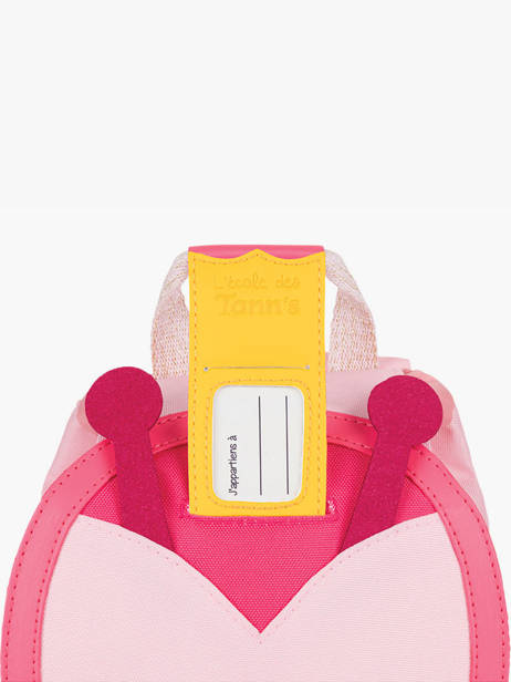 Mini Sac à Dos Tann's Rose ecole des tann's 645162 vue secondaire 4
