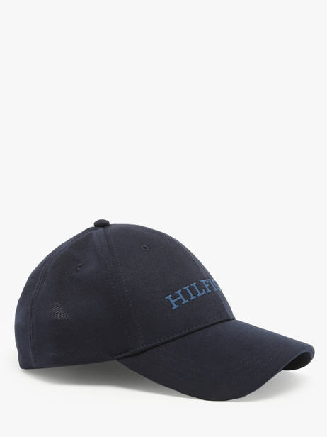 Casquette Tommy hilfiger Bleu th monotype AM12591 vue secondaire 1