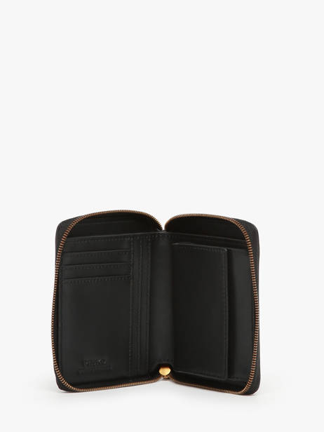 Portefeuille Love Bag Icon Cuir Pinko Noir love bag icon A0F1 vue secondaire 1