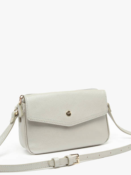 Sac Bandoulière Luna Cuir Hexagona Argent luna 6820083 vue secondaire 2