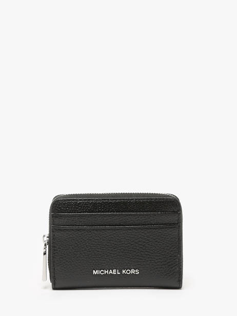 Porte-monnaie Jet Set Cuir Michael kors Noir jet set T4SJ6Z5L