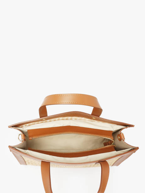 Sac Porté Main Cannage Rotin Lancaster Beige cannage rotin 115 vue secondaire 3
