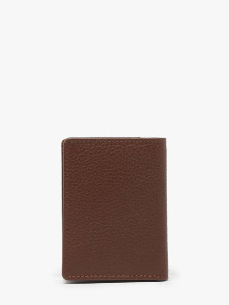 Portefeuille Caviar Cuir Crinkles Marron caviar 14255 vue secondaire 2