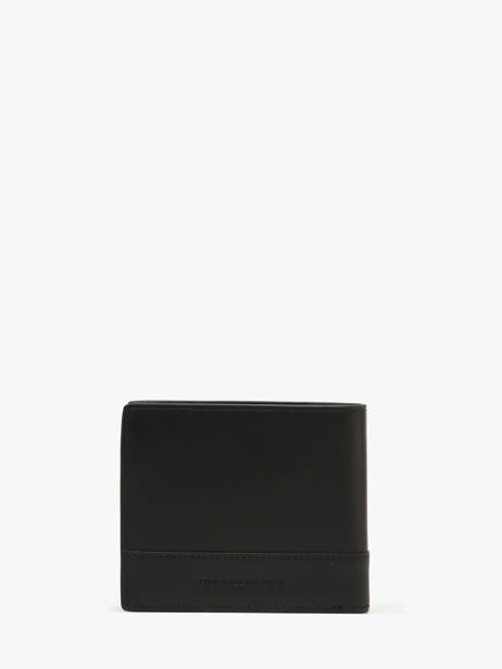 Portefeuille Corporate Cuir Tommy hilfiger Noir corporate AM13245 vue secondaire 2