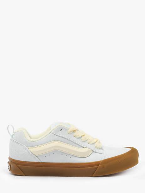 Sneakers Knu Skool En Cuir Vans Bleu women D6Z887