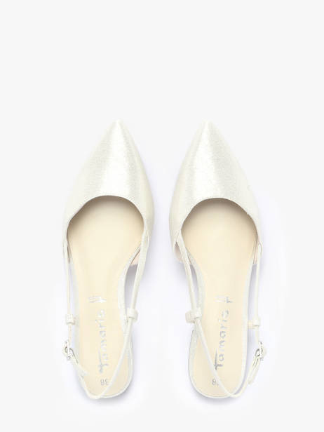 Ballerines En Cuir Tamaris Or women 44 vue secondaire 3