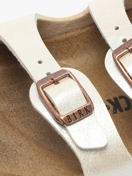 Mules Florida Birkenstock Blanc women 1029818 vue secondaire 2