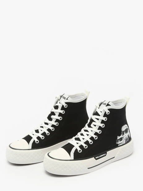 Sneakers Kampus Max Ii Twin Karl lagerfeld Noir women KL60654T vue secondaire 2