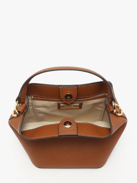 Sac Bandoulière Reese Cuir Lauren ralph lauren Marron reese 31977411 vue secondaire 3