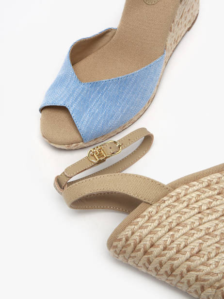 Sandales Tommy hilfiger Bleu women 8588C30 vue secondaire 2