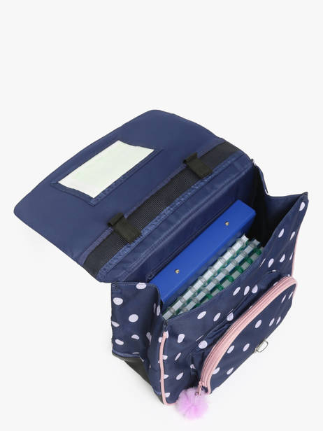 Cartable 1 Compartiment Tann's Bleu les fantaisies f 35325 vue secondaire 3