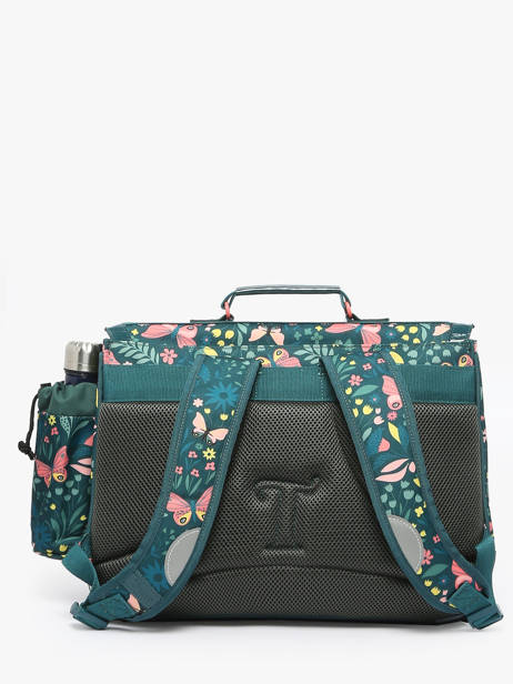 Cartable 2 Compartiments Tann's Vert les fantaisies f 33266 vue secondaire 4