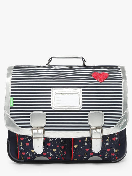 Cartable 2 Compartiments Tann's Bleu les fantaisies f 41321