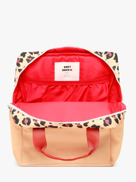 Sac à Dos Hello hossy Beige cool kids PKID vue secondaire 3