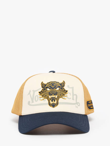 Casquette Von dutch Beige accessoires 1