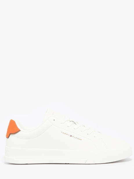 Sneakers En Cuir Tommy hilfiger Blanc men 53670K6