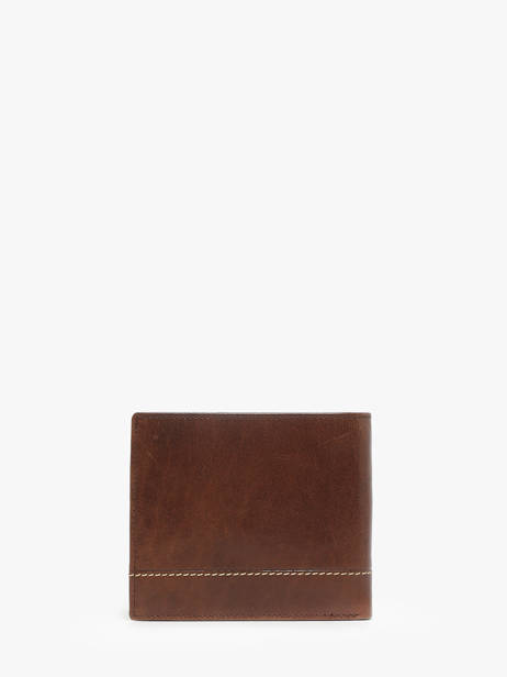 Portefeuille Porte-cartes Rough Gear Cuir Maverick Marron rough gear MAVRG005 vue secondaire 3