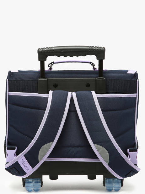 Cartable à Roulettes Tann's Bleu les fantaisies f 47274 vue secondaire 4