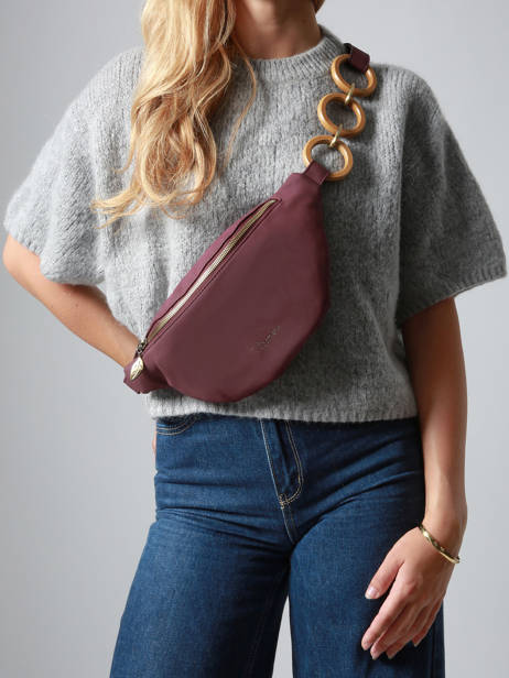 Sac Banane Heliconia Woomen Violet heliconia WHEL04 vue secondaire 1