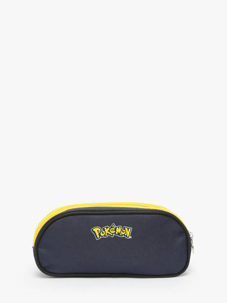 Trousse 2 Compartiments Pikachu Eclair Pokemon Bleu pikachu eclair 25IK207D vue secondaire 2