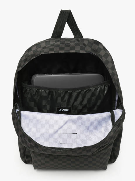Sac à Dos 1 Compartiment Vans Noir backpack VN000H4X vue secondaire 2