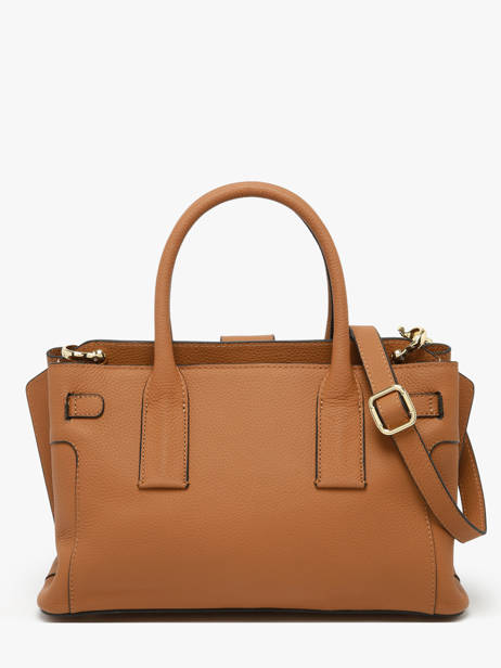 Sac Porté Main M Equestre Cuir Etrier Beige equestre EEQT142M vue secondaire 4