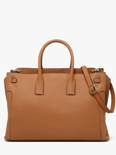 Sac Porté Main / A4 L Equestre Cuir Etrier Beige equestre EEQT142L vue secondaire 4