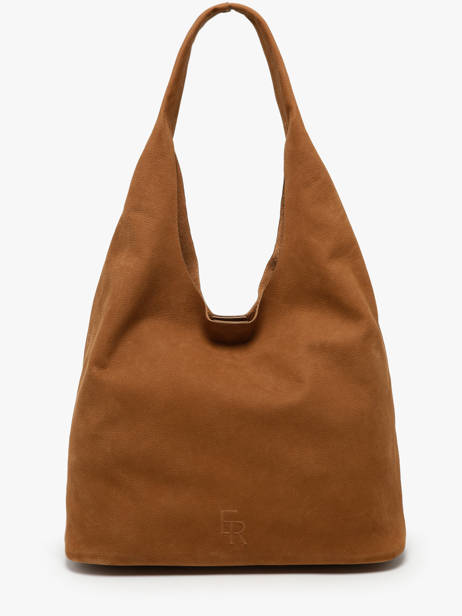 Hobo L Cavalier Nubuck Cuir Etrier Beige cavalier nubuck ECAN154L