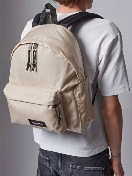 Sac à Dos Day Pak'r 1 Compartiment Eastpak Beige authentic EK0A5BG4 vue secondaire 1