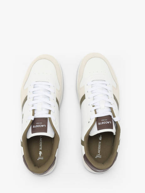 Sneakers En Cuir Lacoste Blanc men SMA0182 vue secondaire 3