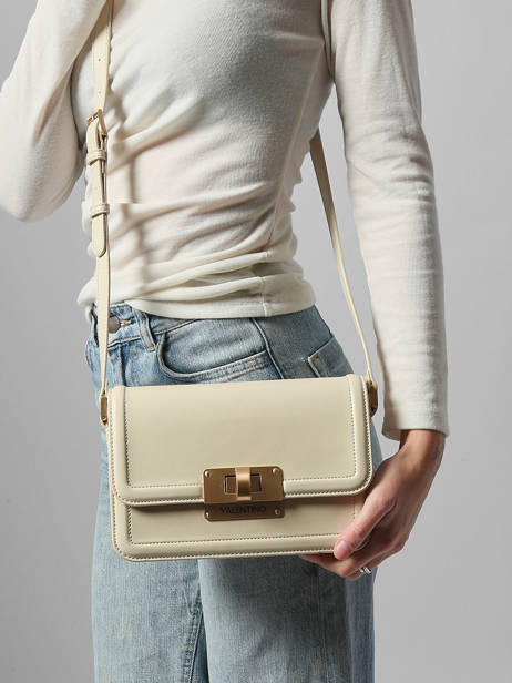 Sac Bandoulière Floren Valentino Blanc floren VBS9A909 vue secondaire 1