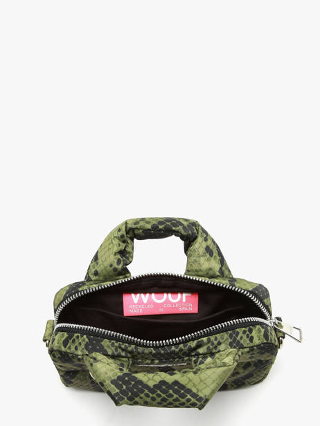 Sac Bandoulière Cobra Polyester Recyclé Wouf Vert cobra BM250019 vue secondaire 3