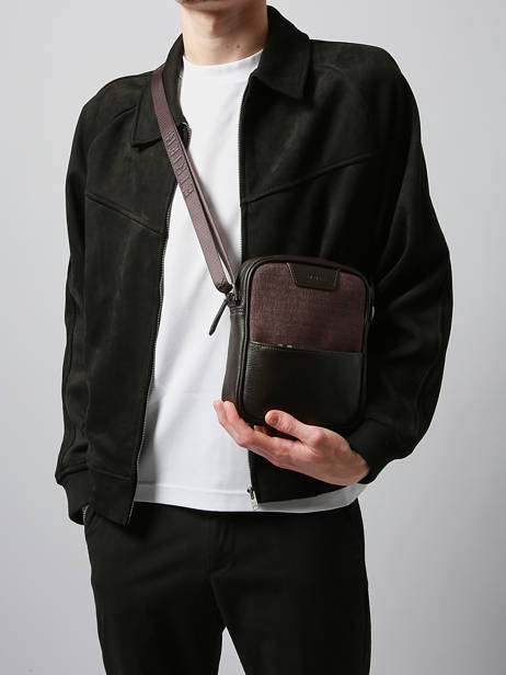 Sac Bandoulière Light Etrier Marron light ELIS729S vue secondaire 1