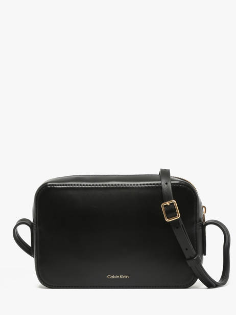 Sac Bandoulière Hardware Monogram Calvin klein jeans Noir hardware monogram 4F3173G vue secondaire 4