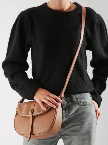 Sac Bandoulière Dune Gaia Cuir Lancaster Beige dune gaia 102 vue secondaire 1