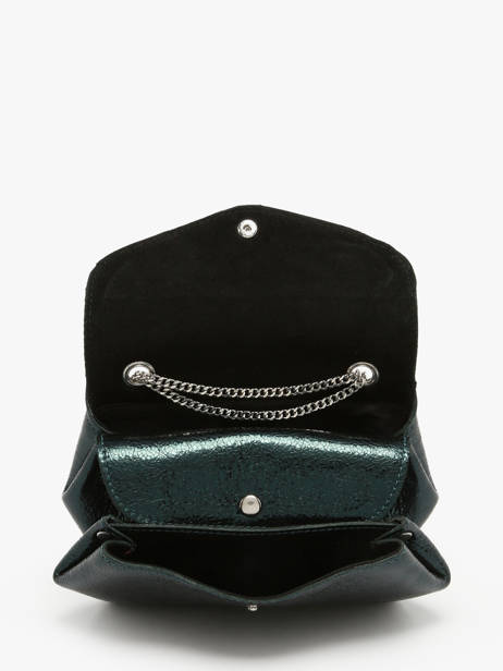 Sac Pochette Gustave Minuit Cuir Paul marius Vert minuit GUSTPMIN vue secondaire 3