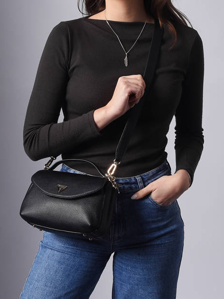 Sac Bandoulière Evie Guess Noir evie BG966420 vue secondaire 1