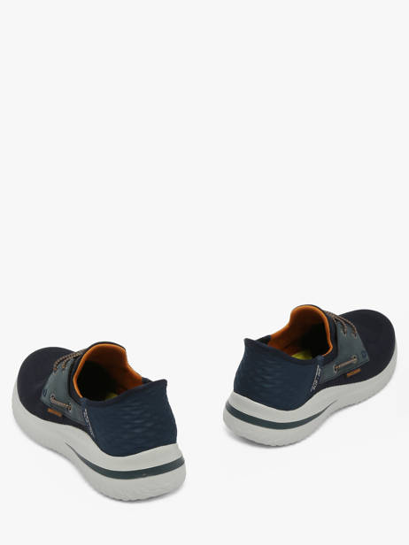 Sneakers Skechers Bleu men 210606 vue secondaire 2