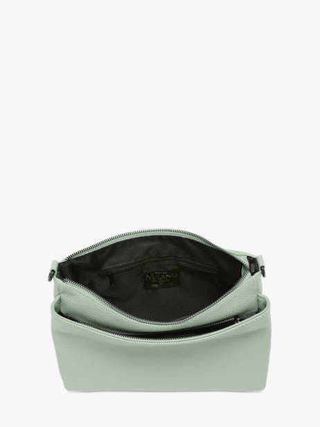 Sac Bandoulière Caviar Cuir Milano Vert caviar CA25066 vue secondaire 3