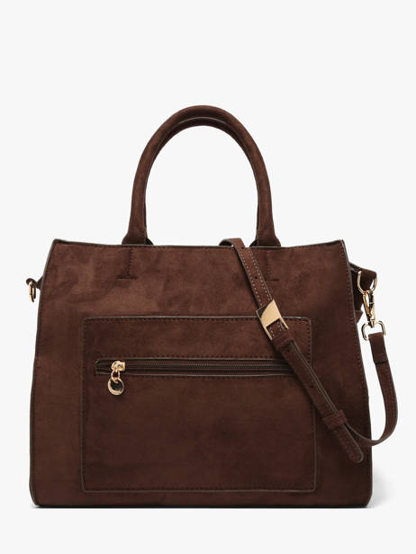 Sac Porté Main Buckle Lulu castagnette Marron buckle D vue secondaire 4