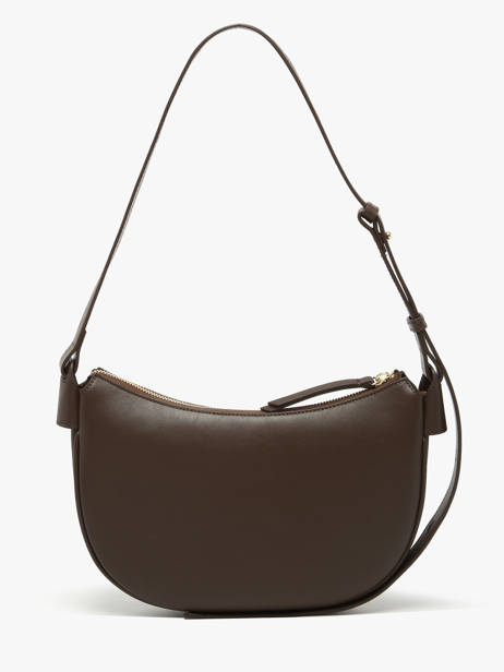 Sac Bandoulière Vintage Cuir Nat et nin Marron vintage LUNE vue secondaire 4