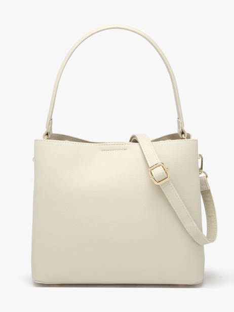Sac Porté épaule Saffiano David jones Beige saffiano CM6829 vue secondaire 4