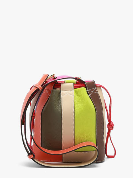 Sac Seau S Elles Colorblock Cuir Lancel Multicolore elles A14203 vue secondaire 5