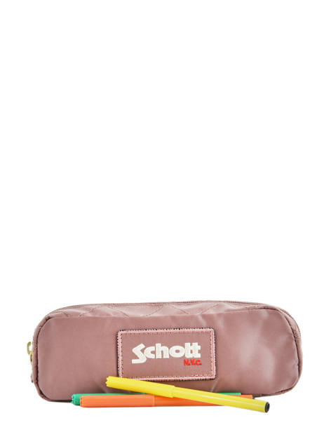 Trousse 1 Compartiment Army Schott Marron army 18-11703 vue secondaire 1