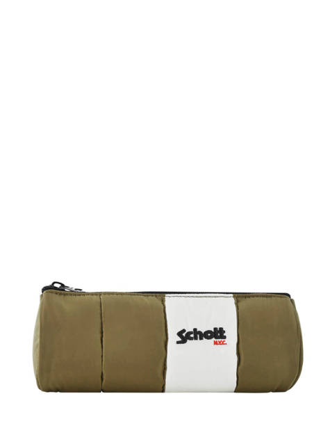 Trousse 1 Compartiment Downbag Schott Jaune downbag 11715