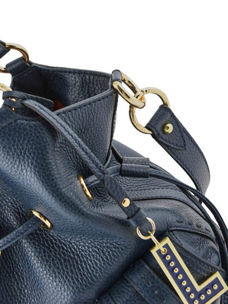 Sac Seau S Premier Flirt Cuir Lancel Bleu premier flirt A10109 vue secondaire 2