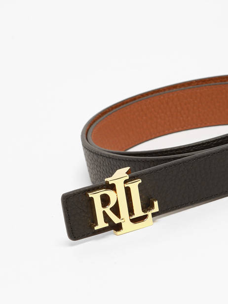 Ceinture Elmswood Lauren ralph lauren Noir elmswood 12912039 vue secondaire 2